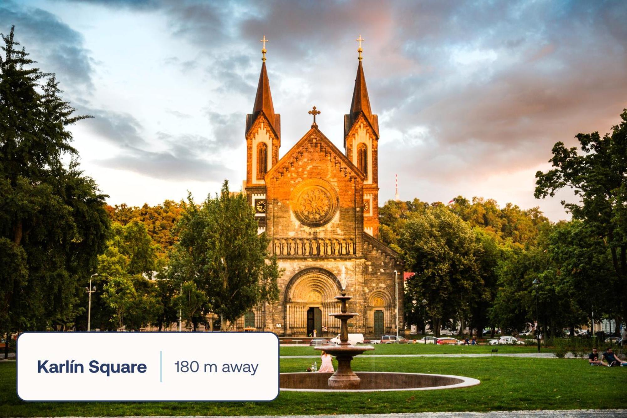 Turnkey I Karlin Square Apartments Prague Luaran gambar